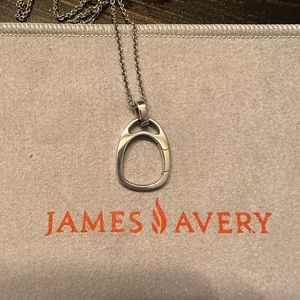 James Avery Charm Holder Necklace